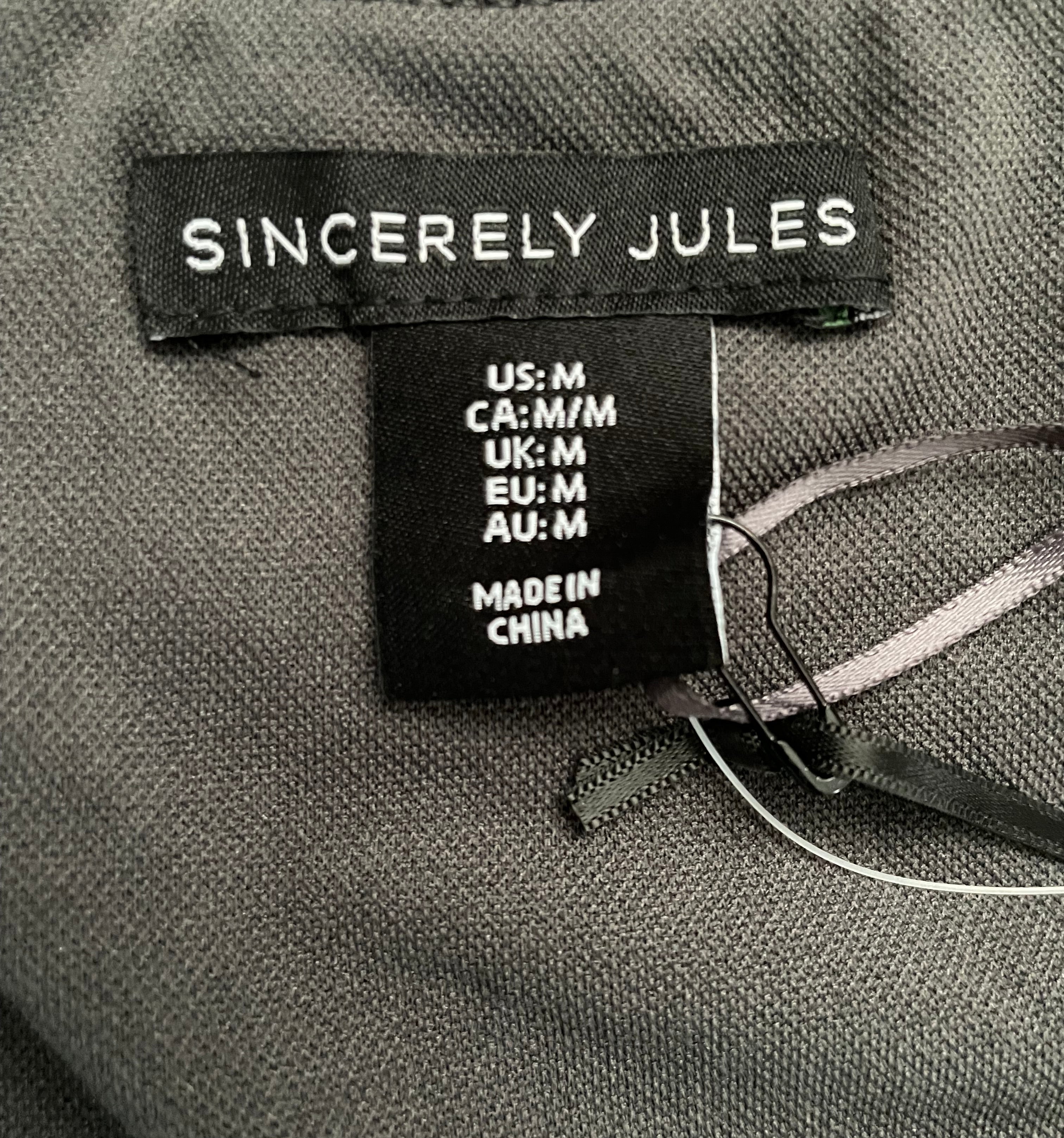 Sincerely Jules (Sequin Top ) Long sleeve cropped blouse