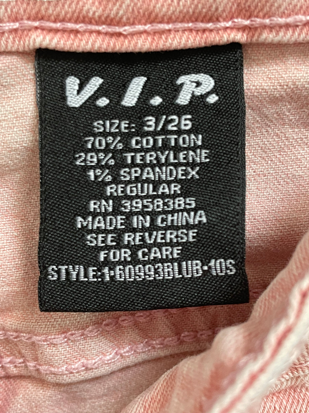 VIP Multi-Pocket Cargo Jeans Sz.3/26