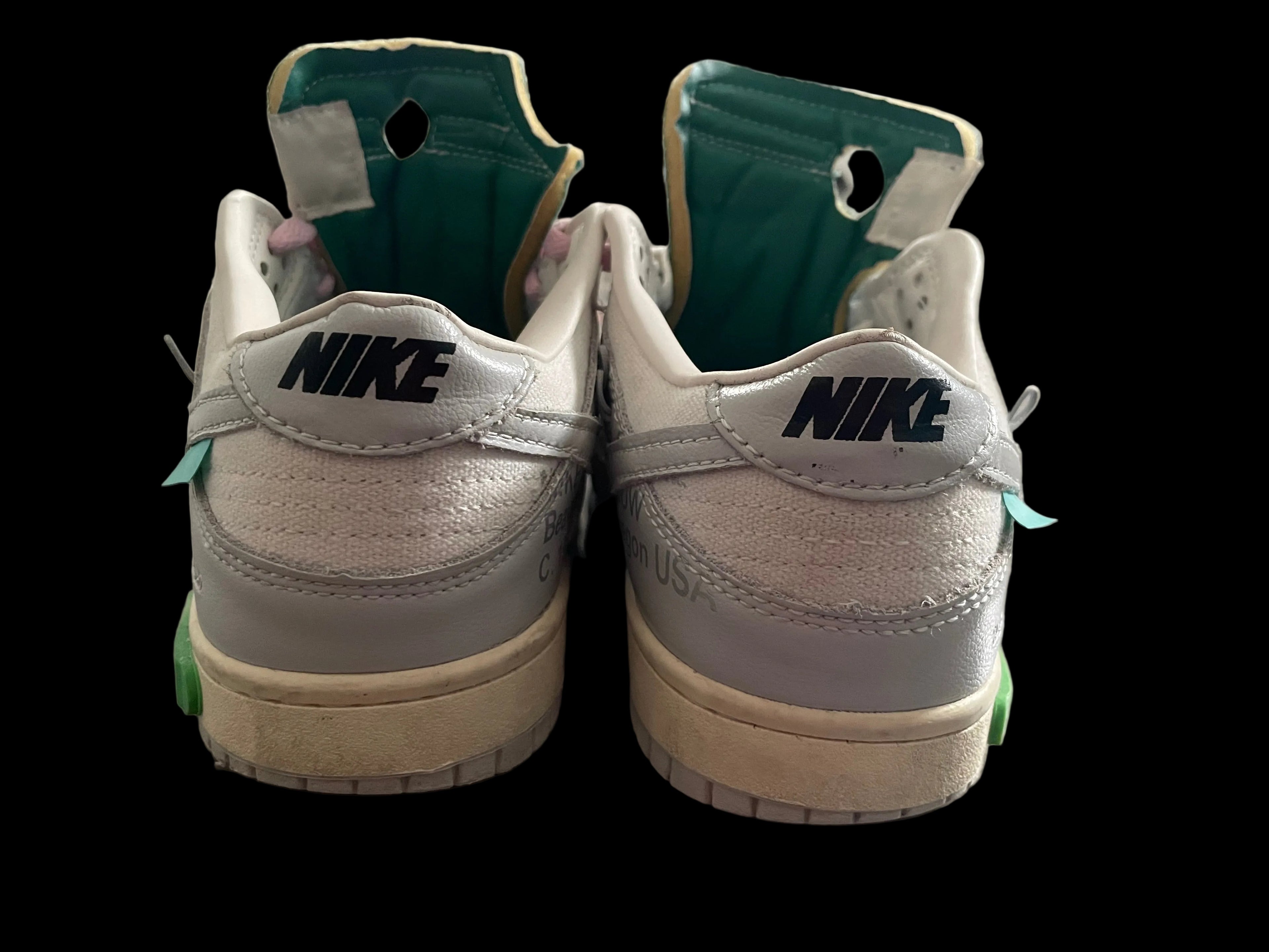 Nike Dunk Low Off-White Lot 42 Sz 7.