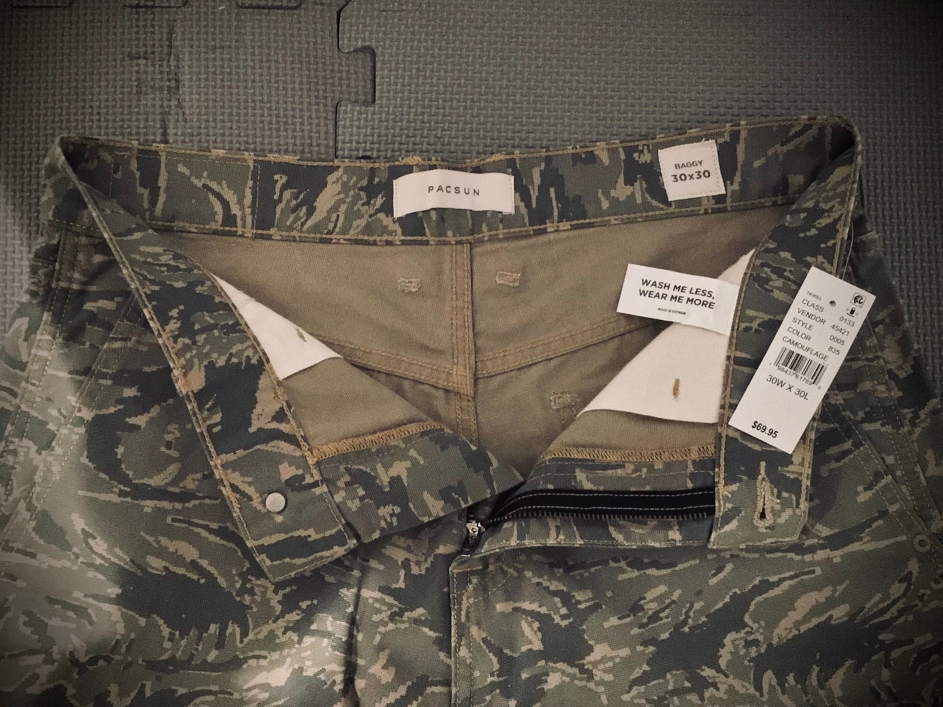 PacSun Camouflage Jeans