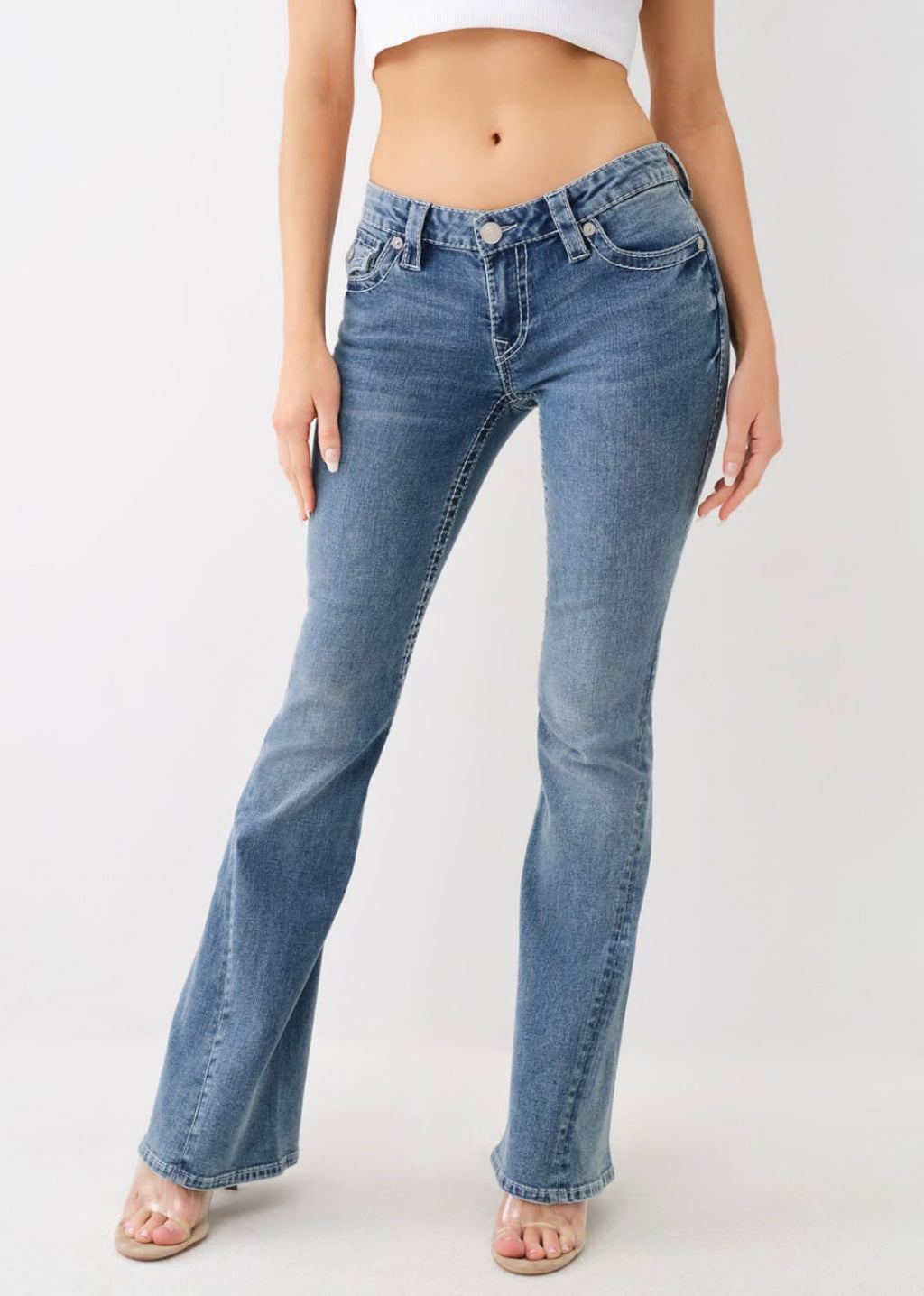 Women’s True Religion (Low Rise) -FlaRed Jeans